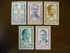 Usado, FRANÇA 1959 Resistance Heroes conjunto de 5 PERFEITO ESTADO nunca articulado SG 1418 - 1422 comprar usado  Enviando para Brazil
