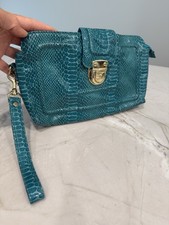 Turquoise faux reptile for sale  Lyndhurst