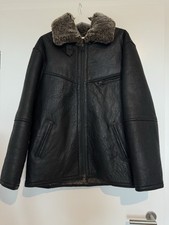 Lammfell lederjacke herren gebraucht kaufen  Uetersen