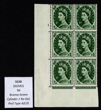 Usado, Wilding specialist - S126 Crowns papel creme cilindro 1 sem ponto Perf A (MNH) comprar usado Usado, Wilding specialist - S126 Crowns papel creme cilindro 1 sem ponto Perf A (MNH) comprar usado  Enviando para Brazil