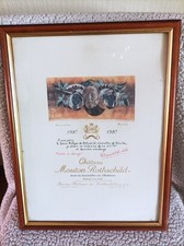 Lithographie château mouton d'occasion  Villeneuve-sur-Lot