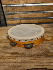 Vintage tambourine round for sale  BOURNE