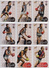 2008 AFL CLASSIC HOLOGRÁFICO HOLOFOIL FOIL CARTÕES PARALELOS - COMPLETE SEU CONJUNTO comprar usado  Enviando para Brazil