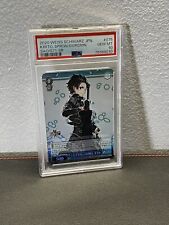 Blanco Negro Sword Art Online10th SAO-S71-075S SR Kirito FOIL PSA 10 segunda mano  Embacar hacia Argentina