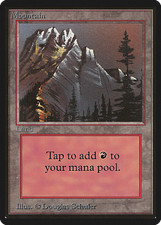 Magic mtg mountain d'occasion  Ivry-sur-Seine