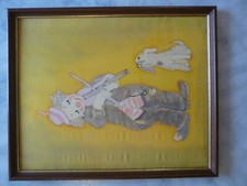 Cadre tableau soie d'occasion  Dinan