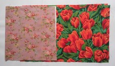 Patchwork stoff tulpen gebraucht kaufen  Augsburg