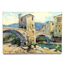 Grand huile toile d'occasion  Marseille X