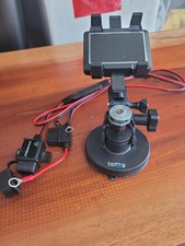Suporte para ventosa GoPro preto + porta USB AUCMT-302 - Motocicleta comprar usado  Enviando para Brazil