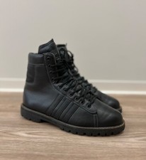 Botas de combate vintage anos 90 Adidas couro preto caminhada comprar usado  Enviando para Brazil