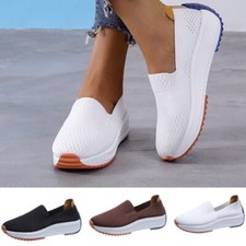 Usado,  Tênis Feminino Flats Malha Sapatos Femininos Mocassins Leve Cesta Sapatos Rasteiros comprar usado  Enviando para Brazil