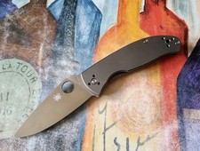 Spyderco tenacious satin for sale  New Holland