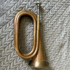 Vintage white bugle for sale  Syracuse