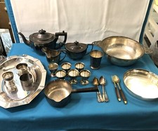 Lot métal argenté d'occasion  Nancy-