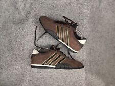 Tênis de couro vintage Adidas marrom dourado estilo Y2K comprar usado  Enviando para Brazil