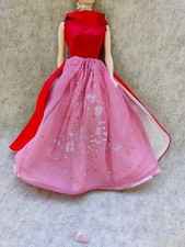 Vestido vintage Barbie fabuloso moda magnificencia + zapato individual #1676 #1646 segunda mano  Embacar hacia Mexico