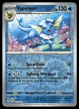 Vaporeon reverse holo for sale  Indianapolis