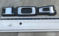 Monogramme 104 peugeot d'occasion  Montpellier-