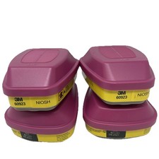Lote de 2 pares 3M 60923 filtro de cartucho respirador gás ácido vapor orgânico 2 peças comprar usado  Enviando para Brazil