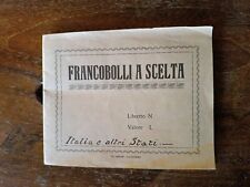 Piccolo album francobolli usato  Vobbia