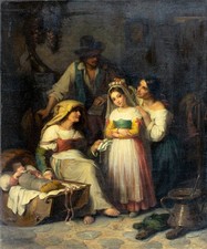 Giuseppe mazzolini oil for sale  Dania