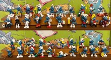 Puffi smurfs lotto usato  Milano