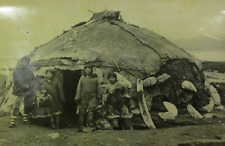Vintage Esquimós Igloo Foto Koliutschit Sibéria Chukchis Esconder Tenda Yarangaa comprar usado  Enviando para Brazil