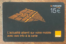 Mobicarte sms orange d'occasion  Marseille V