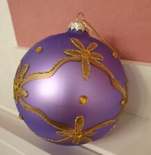 Große christbaumkugel lila gebraucht kaufen  Geldern
