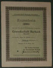 Gewerkschaft burbach beendorf gebraucht kaufen  Deutschland