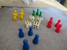 Ersatzteile brettspiele würfe gebraucht kaufen  Alveslohe