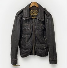 Superdry brad leather for sale  SKIPTON