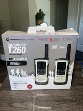 Rádios bidirecionais Motorola Talkabout T260 alcance de 25 milhas NOAA clima 22 canais, usado comprar usado  Enviando para Brazil