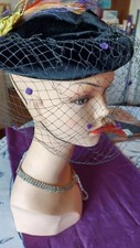 Jolie chapeau bibi d'occasion  Saverdun