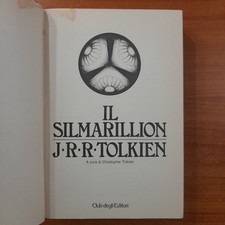 Silmarillion john tolkien usato  Diano San Pietro