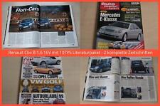 Usado, Renault Clio B 1.6 16V mit 107PS Literaturpaket - 2 komplette Zeitschriften comprar usado  Enviando para Brazil
