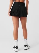 Usado, ALO Yoga Para Mujer Blanco y Negro Universitario Plisado Tenis Falda Skort NUEVA Falda de Golf segunda mano  Embacar hacia Argentina