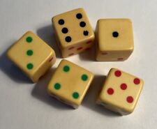 Five vintage dice for sale  Biddeford