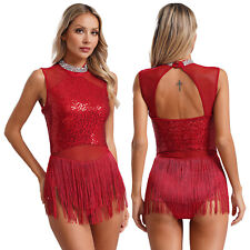 Womens sequin fringed for sale  SWANSEA
