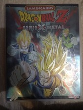 LAMINCARDS album raccoglitore DRAGON BALL Z serie-X-metal inc. 140/162 come nuov, używany na sprzedaż  Wysyłka do Poland