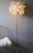 Ostrich feather lamp for sale  Tempe