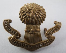Military badge lothians for sale  LONDON