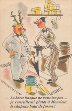 Illustrated humor beret d'occasion  Expédié en Belgium
