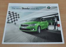 Używany, Skoda Fabia RS Car Brochure Broszura Broszura ENG Edition na sprzedaż  PL