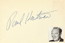 Paul hartman signed for sale  Palm Harbor