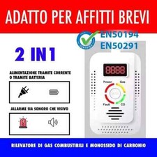 Rilevatore gas monossido usato  Marsala