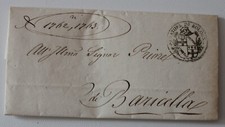 1853 pontificio lettera usato 1853 pontificio lettera usato  Bagnacavallo