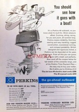 Perkins marine outboard for sale  SIDCUP