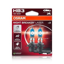 Lâmpadas de halogênio Osram Night Breaker Laser HB3 9005NL PACOTE ECOLÓGICO 2X comprar usado  Enviando para Brazil