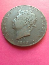 1825 george halfpenny for sale  ST. HELENS